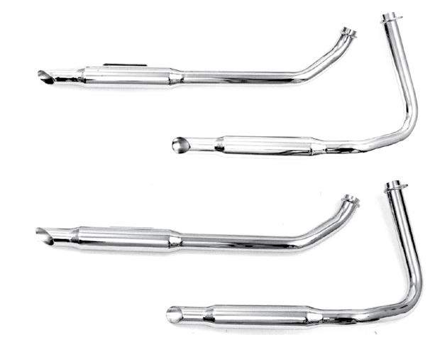 Shotgun Exhaust Systems For 1966-1969 Shovelheads