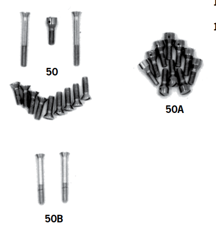 Ratchet Top Mounting Hardware